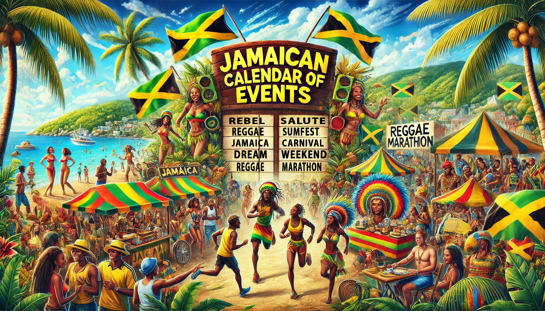 Jamaican Calendar Of Events - South Coast Jamaica Travel Guide - www.southcoastjamaicatravelguide.com