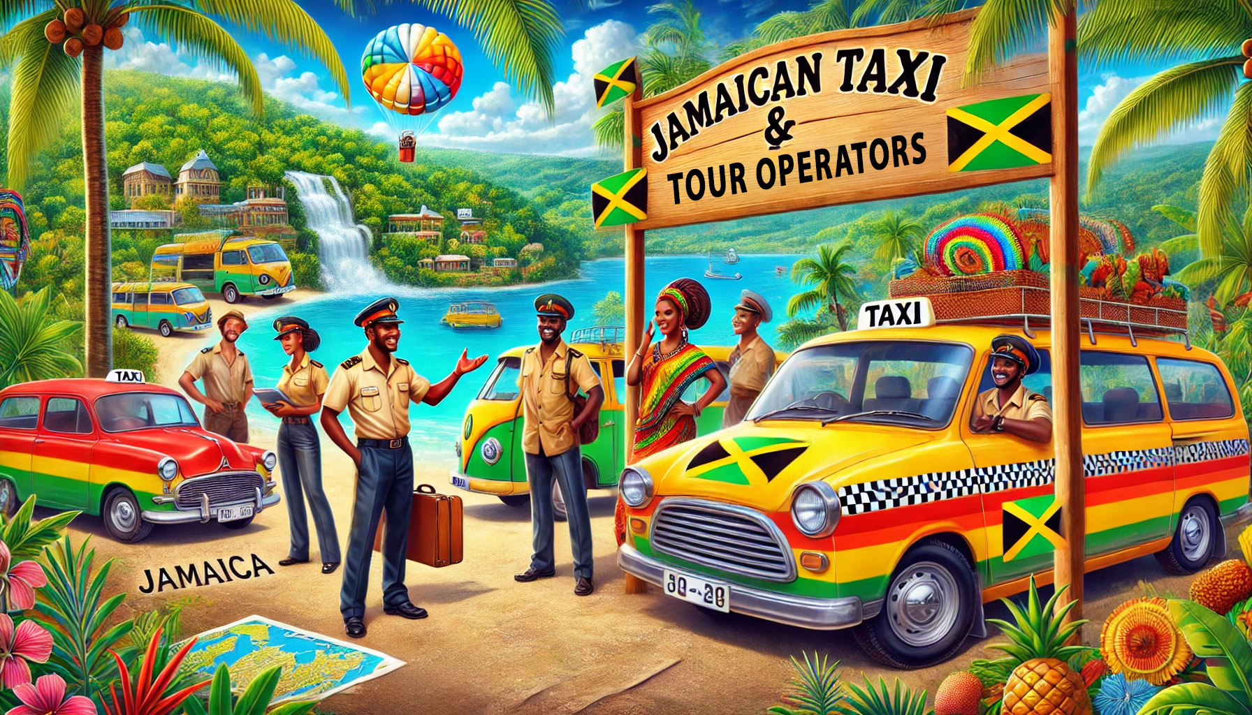 Jamaican Taxi & Tour Operators - South Coast Jamaica Travel Guide - www.southcoastjamaicatravelguide.com